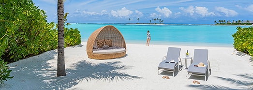 Maldivian Paradise, Tropical Beach Relaxation