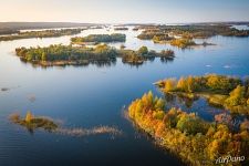 Golden autumn in Karelia