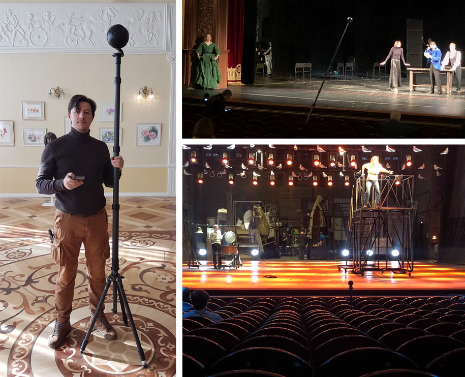Theatre Day. Virtual 360-tour to four Russian theatres