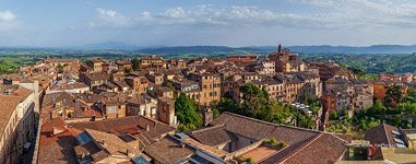 Bird's-eye view of Siena #4