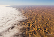 Mist above the Namib Desert #3
