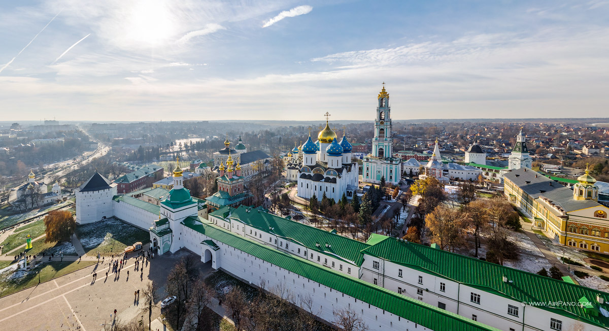 Сергиев Посад прогулка по улицам города