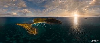 Caribbean Sea. Mayreau Island Caribbean Sea. Mayreau Island