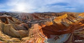 Danxia Colorful Mountains, China Danxia Colorful Mountains, China
