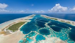 Explosion of colours and textures on the most beautiful atoll in the world
