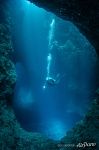 Diver in Blue holes