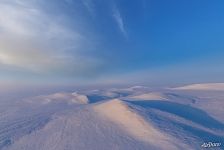 Winter morning on the Polar Urals #3
