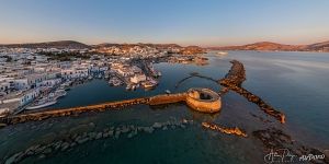 Venetian fortress in Naoussa town at sunrise #2